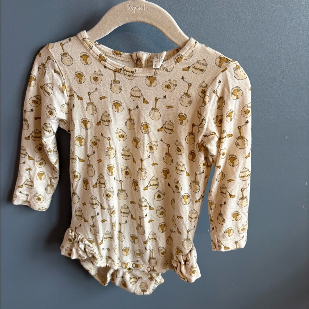 Kate Quinn Long Sleeve Ruffle Romper